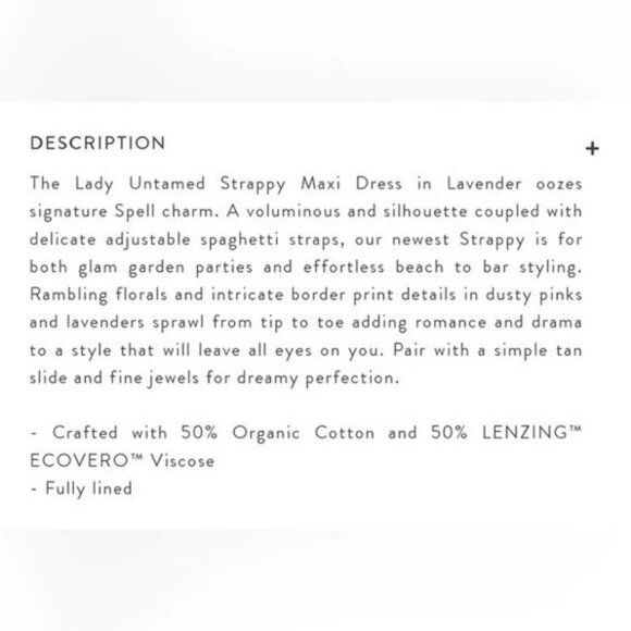 SPELL Lady Untamed Strappy Maxi Dress - Picture 9 of 13